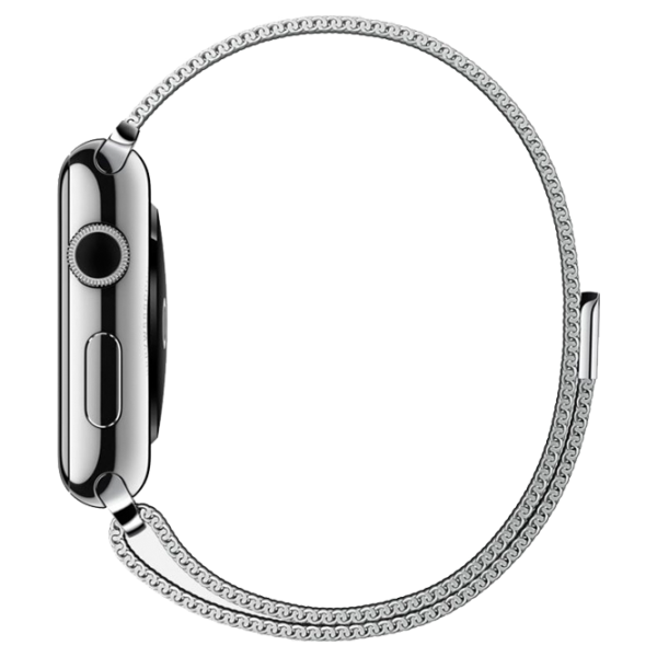 Умные часы Apple Milanese Loop 1.54"/ Серебристый photo 3 Умные часы Apple Milanese Loop 1.54"/ Серебристый photo 3