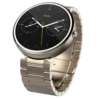 Умные часы Motorola Moto 360 1.65"/ Champagne Золотой photo 2