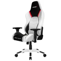 Scaun Gaming AKRACING Premium Style Arctica White photo 3