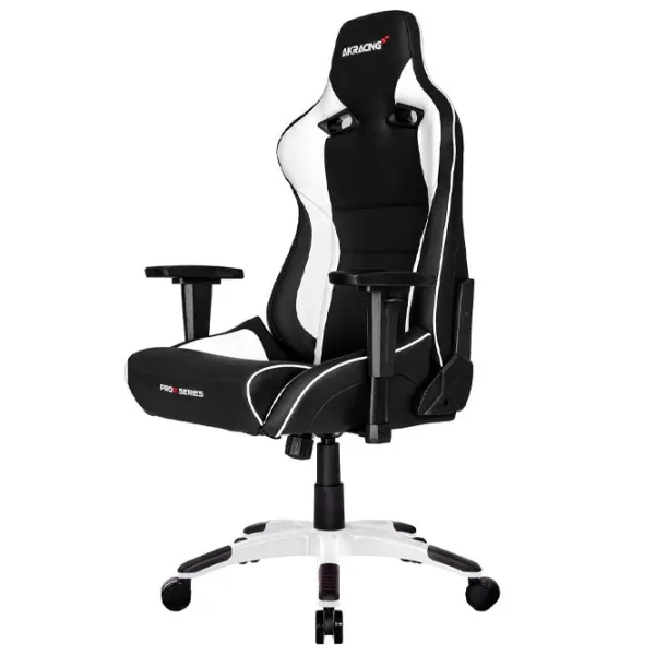 Игровое кресло AKRACING Prox Черный Белый photo 2