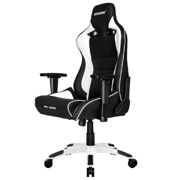 Игровое кресло AKRACING Prox Черный Белый photo 2