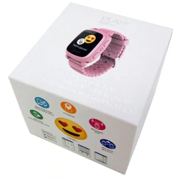 Ceas pentru copii Elari KidPhone 2 1.4"/ Pink photo 5