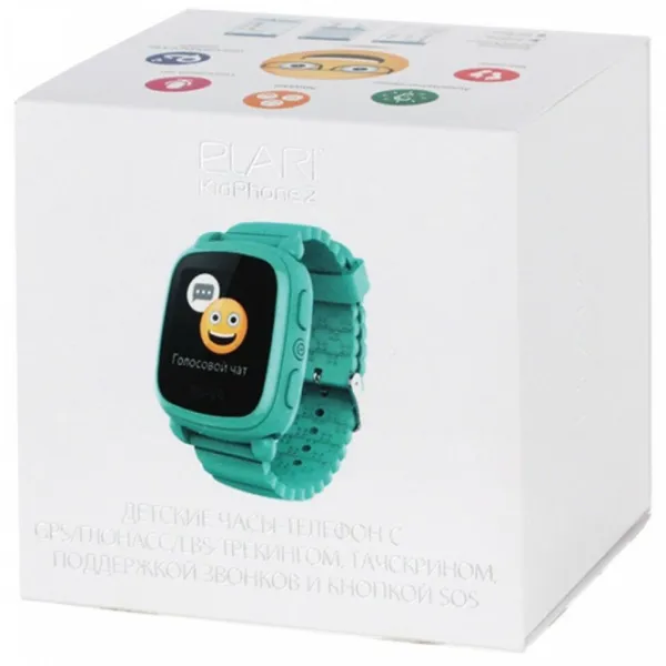 Детские часы Elari KidPhone 2 1.4"/ Зеленый photo 4