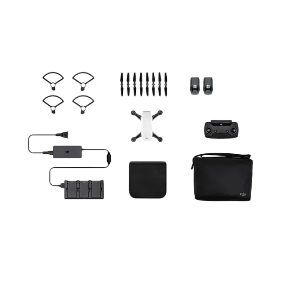 Дрон DJI Spark Fly More Combo 16 мин/ 13.9 м/с Скорость по горизонтали/ 3 м/с Скорость по вертикали/ Белый  photo 4 Дрон DJI Spark Fly More Combo 16 мин/ 13.9 м/с Скорость по горизонтали/ 3 м/с Скорость по вертикали/ Белый  photo 4