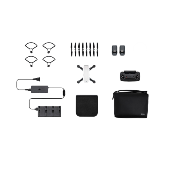 Дрон DJI Spark Fly More Combo 16 мин/ 13.9 м/с Скорость по горизонтали/ 3 м/с Скорость по вертикали/ Белый  photo 4 Дрон DJI Spark Fly More Combo 16 мин/ 13.9 м/с Скорость по горизонтали/ 3 м/с Скорость по вертикали/ Белый  photo 4