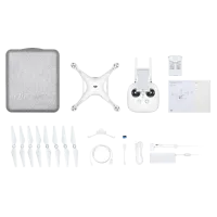 Дрон DJI Phantom 4 Advanced+ 30 мин/ 20 м/с Скорость по горизонтали/ 6 м/с Скорость по вертикали/ Белый photo 4