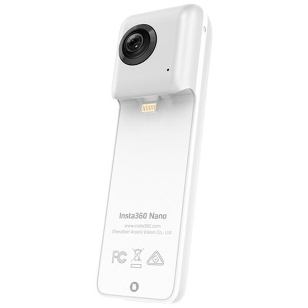 Cameră action Insta360 Nano Spherical  / 800 mAh / Silver photo 3