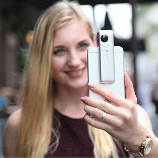 Cameră action Insta360 Nano Spherical  / 800 mAh / Silver photo 7