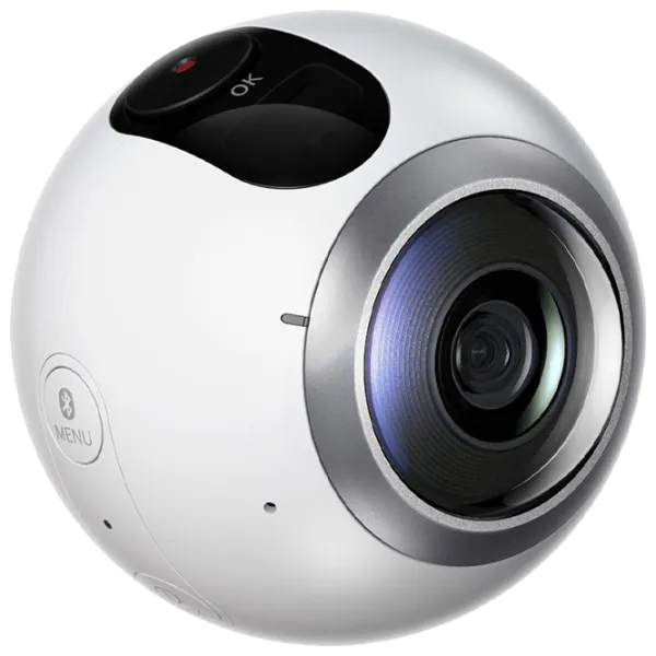 Cameră Samsung Gear 360 SM-C200 15 MP / 1350 mAh / White photo 2