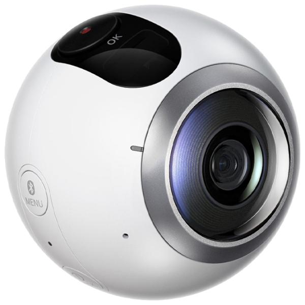 Cameră Samsung Gear 360 SM-C200 15 MP / 1350 mAh / White photo 2