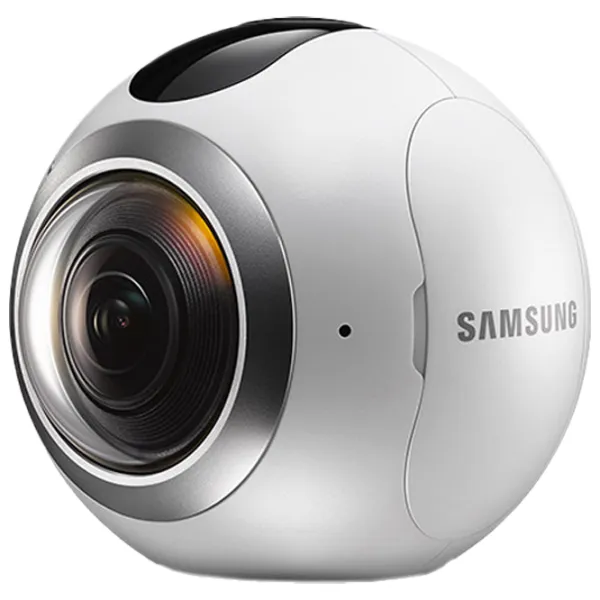Cameră Samsung Gear 360 SM-C200 15 MP / 1350 mAh / White photo 5