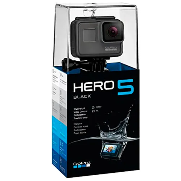 Экшн-камера GoPro Hero 5 12 МП / 1200 мАч / Черный photo 6