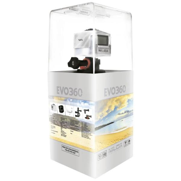 Экшн-камера Nilox Evo 360 8 МП / 1000 мАч / Серебряный photo 8 Экшн-камера Nilox Evo 360 8 МП / 1000 мАч / Серебряный photo 8