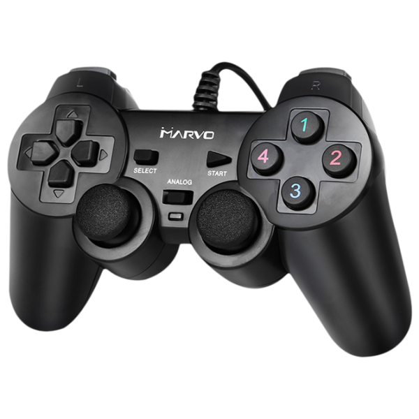 Геймпад Marvo GT006 Проводная/ 15 buttons/ Черный photo 2