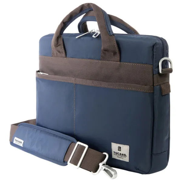 Geantă pentru laptop Tucano Shine Slim 13"/ Blue photo 3 Geantă pentru laptop Tucano Shine Slim 13"/ Blue photo 3