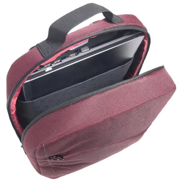 Rucsac Tucano Loop 15.6"/ Black Burgundy photo 4