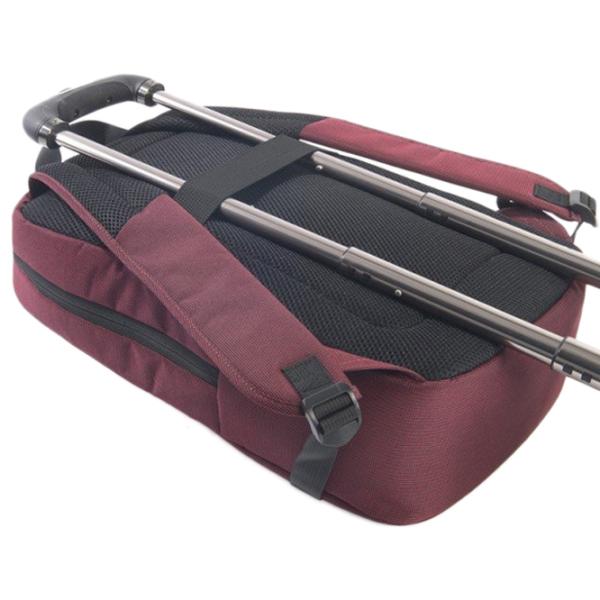 Rucsac Tucano Loop 15.6"/ Black Burgundy photo 6