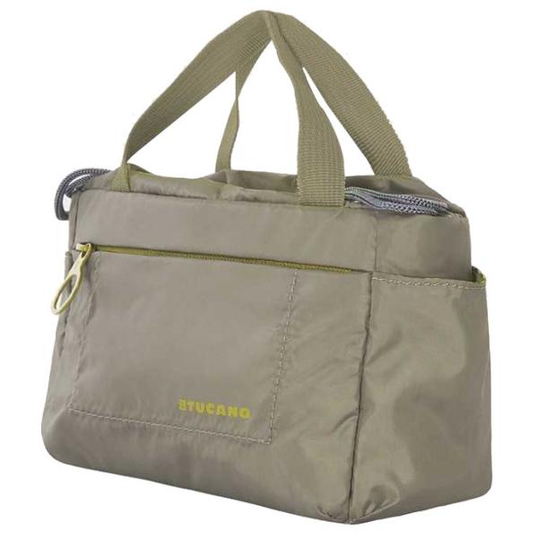 Сумка-органайзер Tucano Mia Bag-In-Bag S Mil Nailon/ Зелёный photo 2