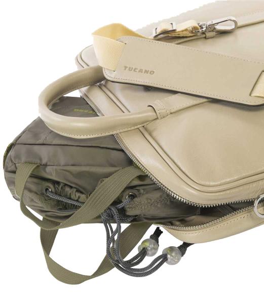 Сумка-органайзер Tucano Mia Bag-In-Bag S Mil Nailon/ Зелёный photo 7