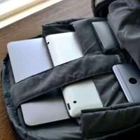 Рюкзак Meizu Original 15.6"/ Черный Серебристый/ 10 л photo 5