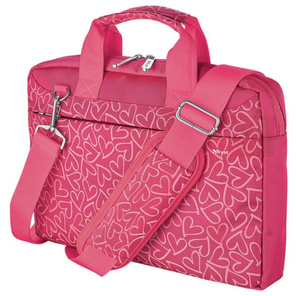 Geantă pentru laptop Trust Bari 13.3"/ Pink photo 2