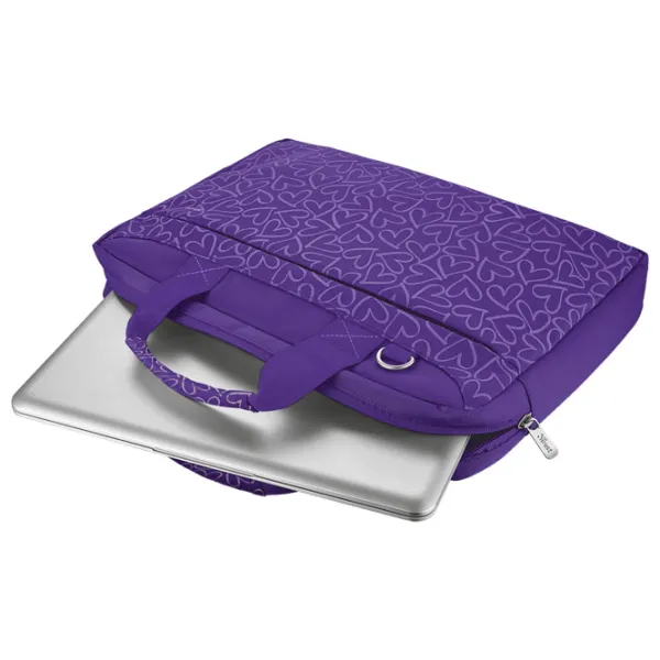 Geantă pentru laptop Trust Bari 13.3"/ Purple photo 5