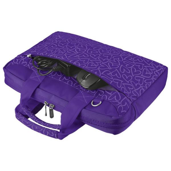 Geantă pentru laptop Trust Bari 13.3"/ Purple photo 6