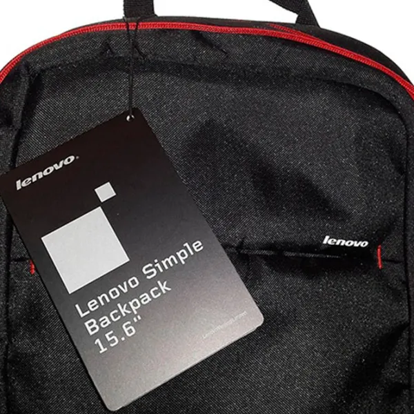 Rucsac Lenovo Simple 15.6"/ Red Black photo 4