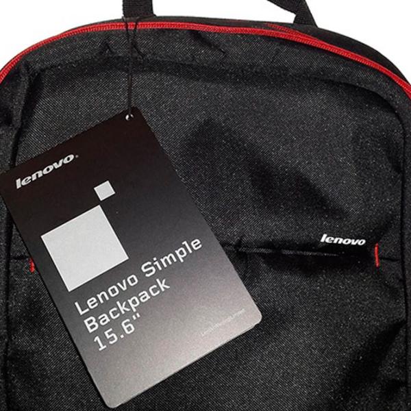 Rucsac Lenovo Simple 15.6"/ Red Black photo 4