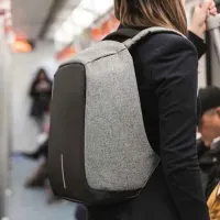Rucsac pentru laptop XD-Design Bobby anti-theft 15.6"/ Black Gray photo 5