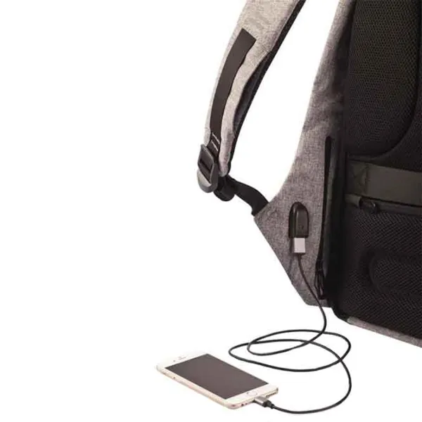 Рюкзак для ноутбука XD-Design Bobby anti-theft 15.6"/ Черный Серый photo 10