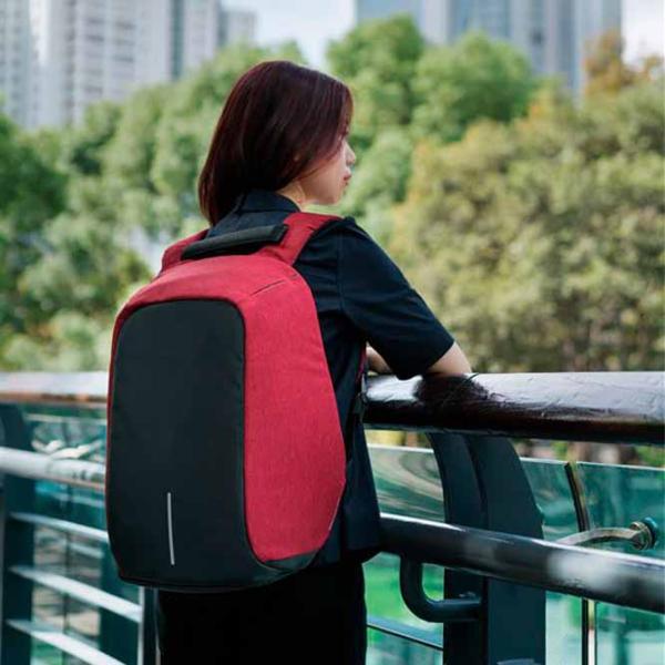 Рюкзак XD-Design Bobby anti-theft 15.6"/ Черный Красный photo 4