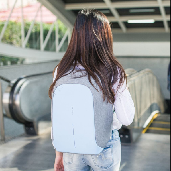 Рюкзак для ноутбука XD-Design Bobby Compact anti-theft 14"/ Pastel Синий/ 17 л photo 8