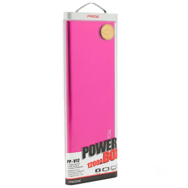 Power Bank Remax Vanguard 10000 мАч/ Розовый photo 4