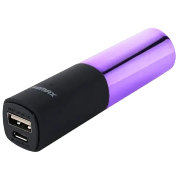 Power Bank Remax Lipmax 2400 mAh/ Purple photo 2 Power Bank Remax Lipmax 2400 mAh/ Purple photo 2