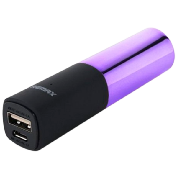 Power Bank Remax Lipmax 2400 mAh/ Purple photo 2 Power Bank Remax Lipmax 2400 mAh/ Purple photo 2