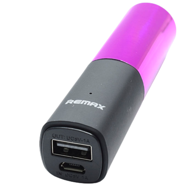 Power Bank Remax Lipmax 2400 mAh/ Purple photo 3 Power Bank Remax Lipmax 2400 mAh/ Purple photo 3