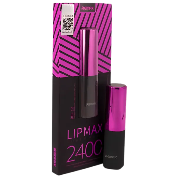 Power Bank Remax Lipmax 2400 mAh/ Purple photo 5 Power Bank Remax Lipmax 2400 mAh/ Purple photo 5