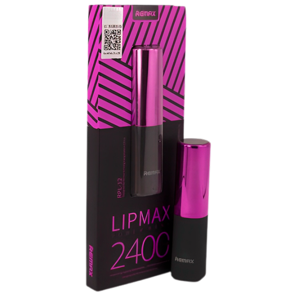 Power Bank Remax Lipmax 2400 mAh/ Purple photo 5 Power Bank Remax Lipmax 2400 mAh/ Purple photo 5