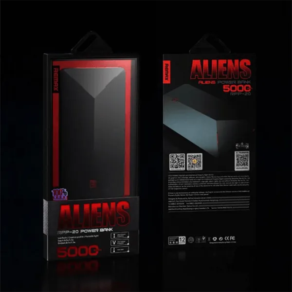 Power Bank Remax Alien 5000 mAh/ Black photo 6