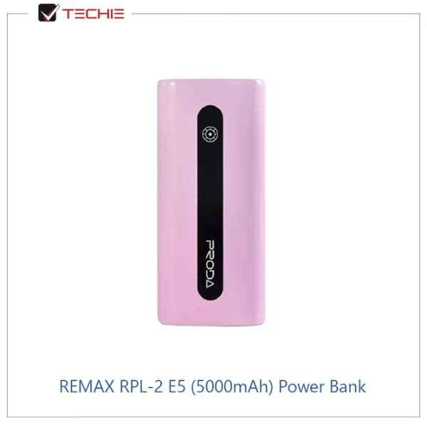 Power Bank Remax RPL-2 E5 5000 мАч/ Розовый photo 3 Power Bank Remax RPL-2 E5 5000 мАч/ Розовый photo 3
