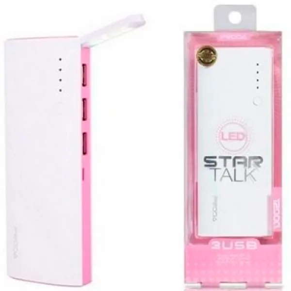 Power Bank Remax Star Talk 12000 мАч/ Розовый photo 4 Power Bank Remax Star Talk 12000 мАч/ Розовый photo 4