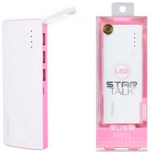 Power Bank Remax Star Talk 12000 мАч/ Розовый photo 4 Power Bank Remax Star Talk 12000 мАч/ Розовый photo 4