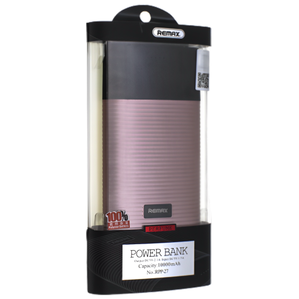 Power Bank Remax Parfume 10000 мАч/ Розовый photo 9 Power Bank Remax Parfume 10000 мАч/ Розовый photo 9