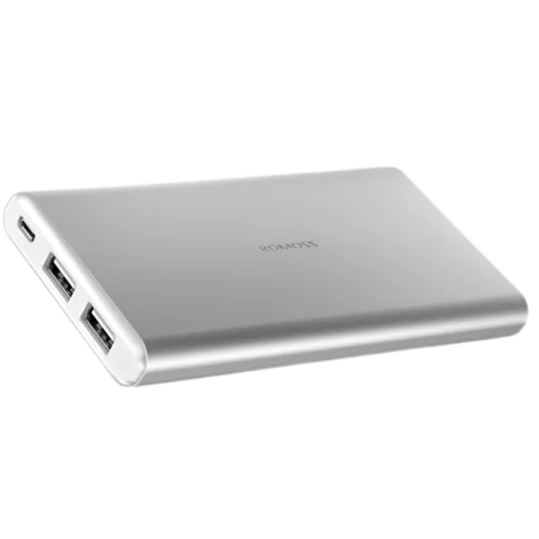 Внешний аккумулятор Romoss GTI 10000 мАч/ Серебристый photo 3 Внешний аккумулятор Romoss GTI 10000 мАч/ Серебристый photo 3