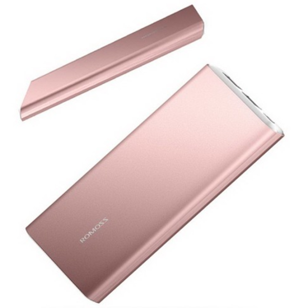 Acumulator extern Romoss GTI 10000 mAh/ Rose photo 4 Acumulator extern Romoss GTI 10000 mAh/ Rose photo 4
