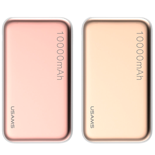 Power Bank USAMS CD03 10000 mAh/ Rose photo 2 Power Bank USAMS CD03 10000 mAh/ Rose photo 2