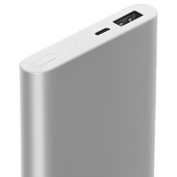 Power Bank Xiaomi Mi 2 10000 mAh/ Silver photo 3