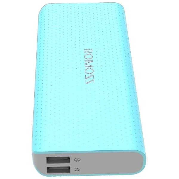 Acumulator extern Romoss Sense 4 Led 10400 mAh/ Blue photo 3 Acumulator extern Romoss Sense 4 Led 10400 mAh/ Blue photo 3