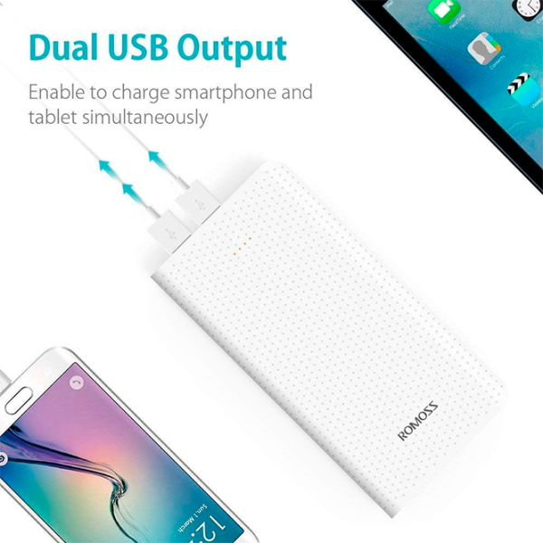 Power Bank Romoss Sense 10 10000 mAh/ White photo 5
